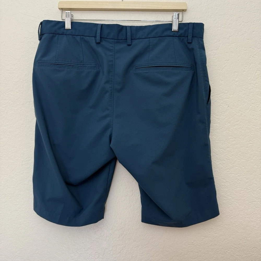 J. Lindeberg Somle Golf Shorts Mens Size 36 Blue 11' Inseam